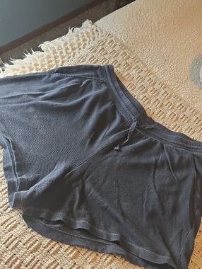 Old Navy Mineral Wash Blue  French Terry Like Athletic Shorts